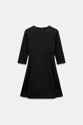 Virales Kleid Schwarz