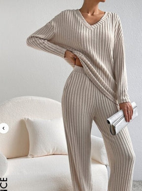 Cozy Chic Rib Knit Set