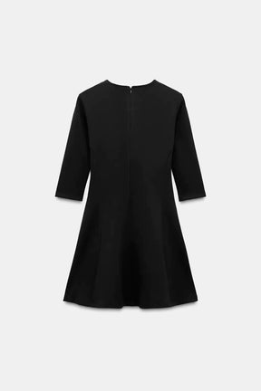 Virales Kleid Schwarz