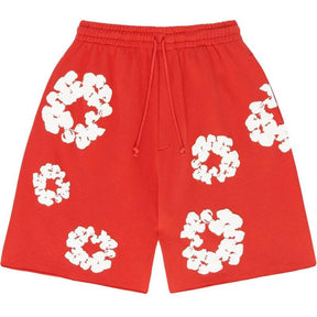 BLUMENMUSTER SHORTS - 100% COTTON
