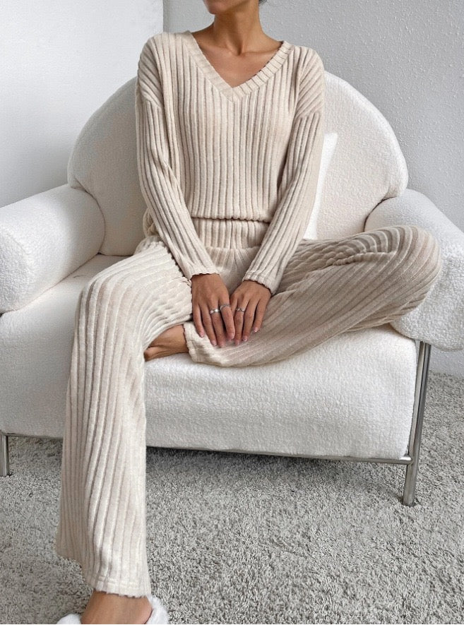 Cozy Chic Rib Knit Set