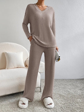 Cozy Chic Rib Knit Set