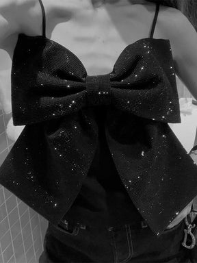 Sparkled Bow Crop Top