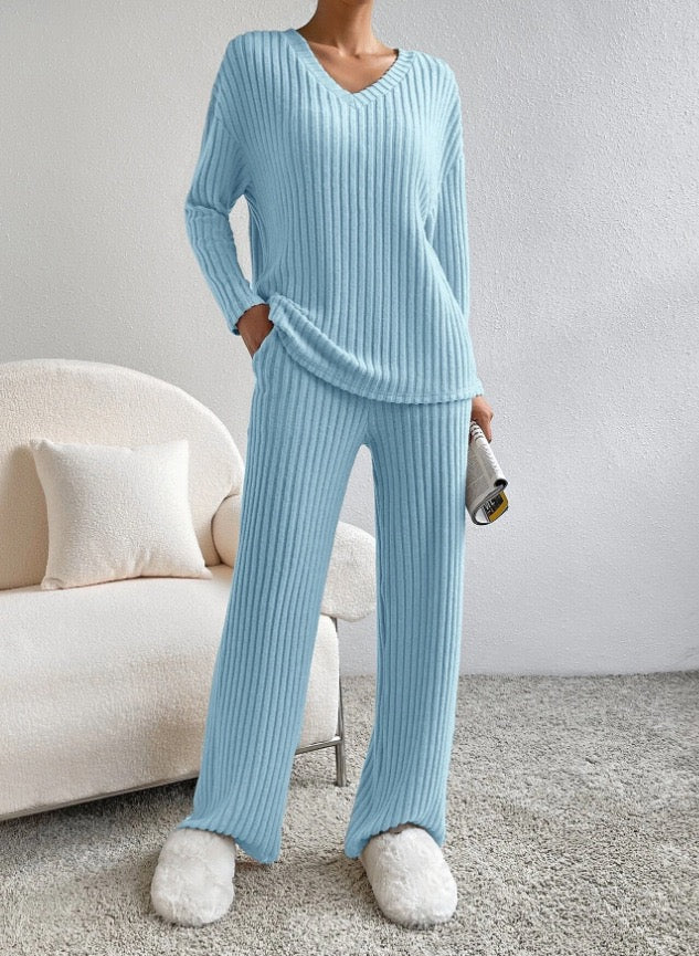 Cozy Chic Rib Knit Set