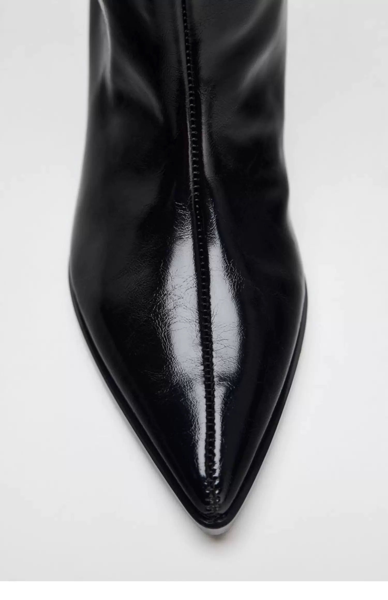 Leder High Heel Boots