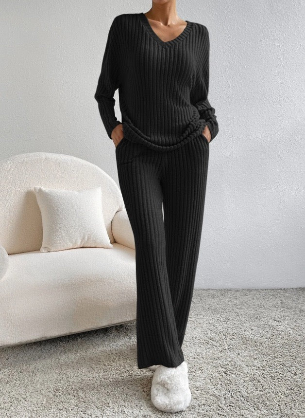Cozy Chic Rib Knit Set