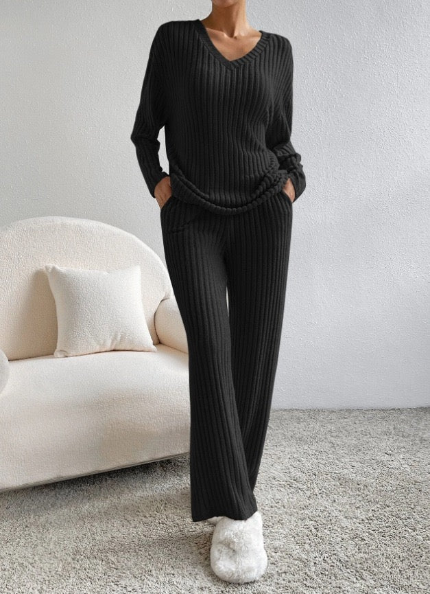 Cozy Chic Rib Knit Set