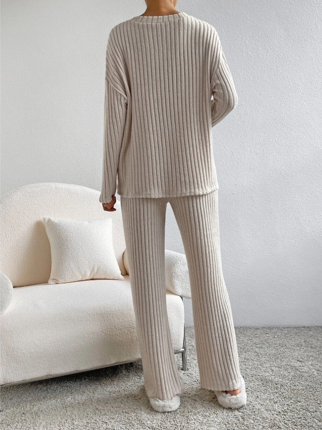 Cozy Chic Rib Knit Set