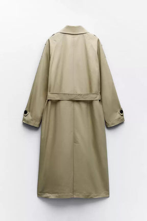 Moderner Frauen Winter Mantel