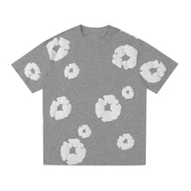 BLUMENMUSTER T-SHIRT - 100% COTTON